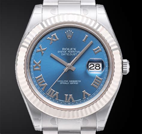 rolex azurro|orologio rolex datejust.